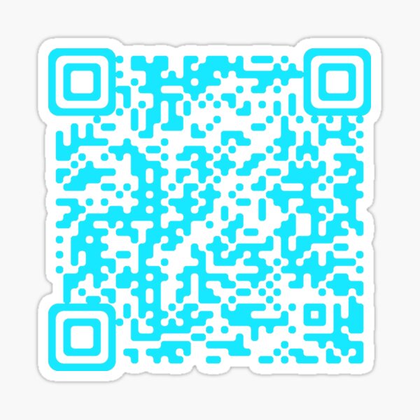"Middle finger kid QR code" Sticker for Sale by Pahancrazzy Redbubble