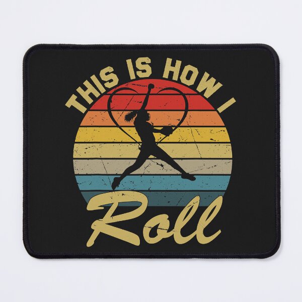 Item preview, This Is How I Roll Retro Softball designed and sold by AlbredaAE.