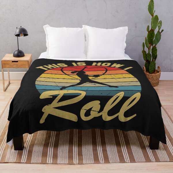 Item preview, This Is How I Roll Retro Softball designed and sold by AlbredaAE.