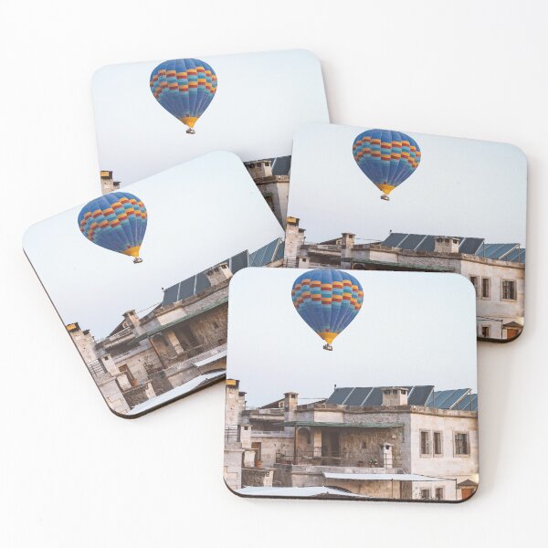 Item preview, beautiful Hot Air Balloons Flying  designed and sold by Asombrosa.