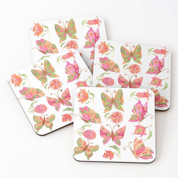 Item preview, Watercolor butterflies  designed and sold by CreativeMagi.