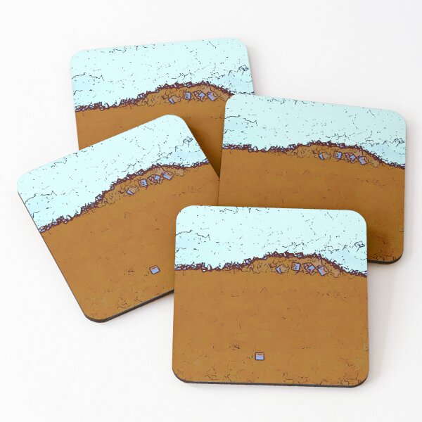 Item preview, Cubist landscape with scandinavian feel designed and sold by Fuzzyart1977.