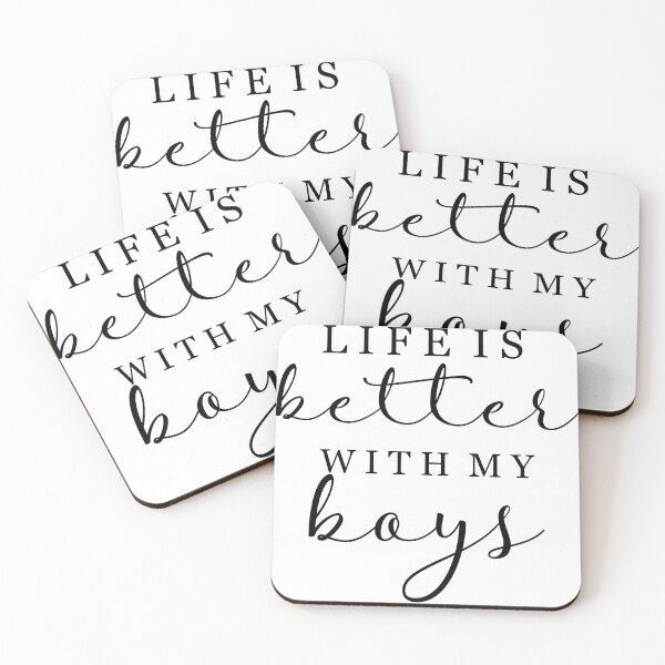 Item preview, Life is Better with My Boys,  designed and sold by minstore.