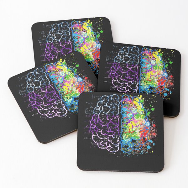 Item preview, Colorful Brain Art Teacher Artist Painter teacher brain lover designed and sold by MoMasry.