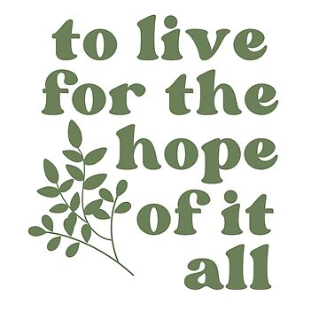 To live for the hope of it all, Taylor Swift, Wood Magnet