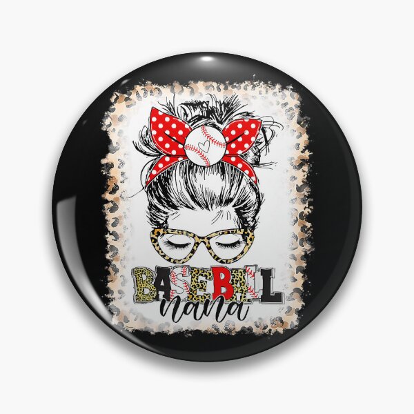 Item preview, Baseball Nana Funny Baseball Lovers Leopard Bleached designed and sold by MichelSorour.