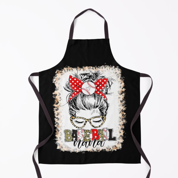 Item preview, Baseball Nana Funny Baseball Lovers Leopard Bleached designed and sold by MichelSorour.
