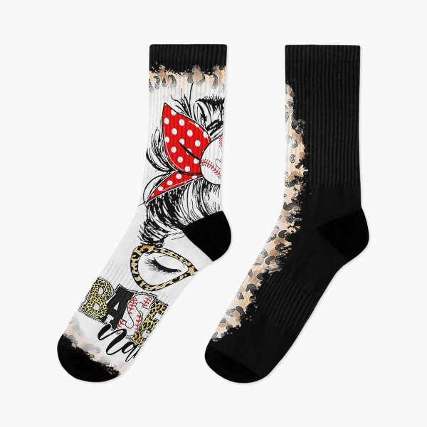 Item preview, Baseball Nana Funny Baseball Lovers Leopard Bleached designed and sold by MichelSorour.