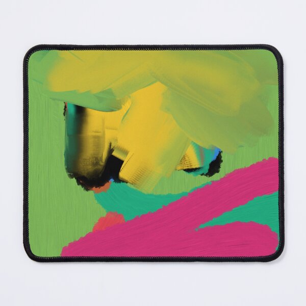 Item preview, Pink, Green, Turquoise, Abstract, Paint, Art, Love, Kid designed and sold by babivilelashop.