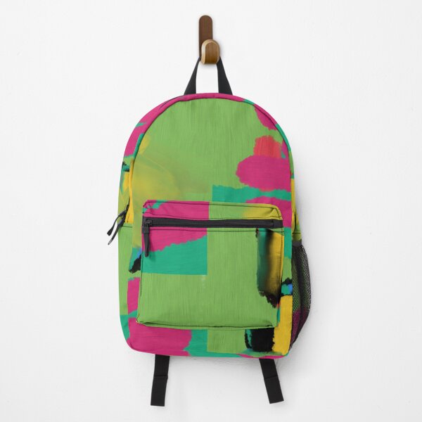 Item preview, Pink, Green, Turquoise, Abstract, Paint, Art, Love, Kid designed and sold by babivilelashop.