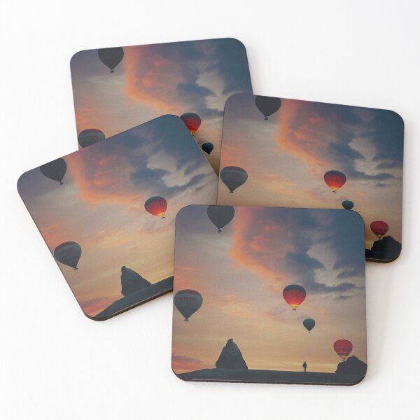 Item preview, beautiful Hot Air Balloons Flying  designed and sold by Asombrosa.