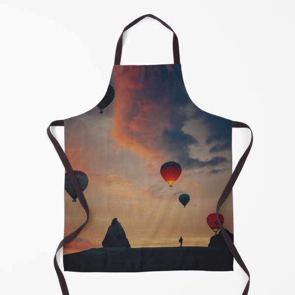 Item preview, beautiful Hot Air Balloons Flying designed and sold by Asombrosa.