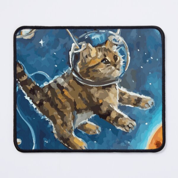 Item preview, Astronaut Cat in Space designed and sold by GL Digital Artwork .