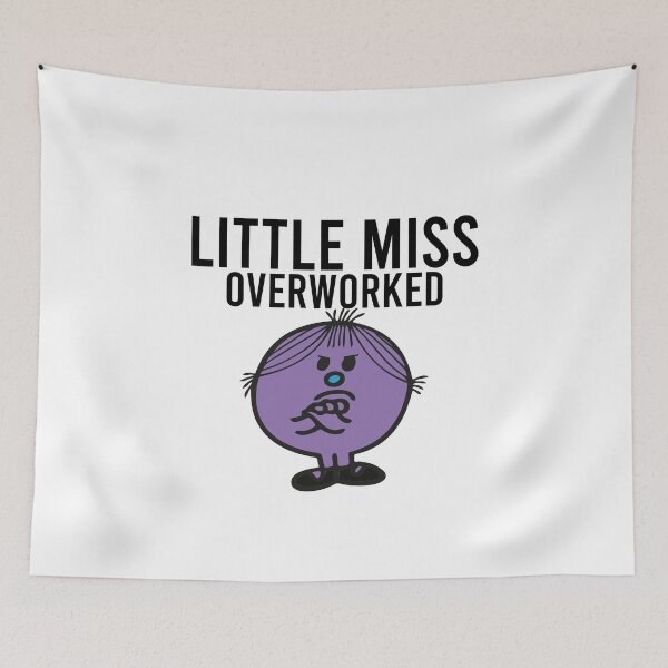 Item preview, Little Miss Overworked designed and sold by AbbieGregory.