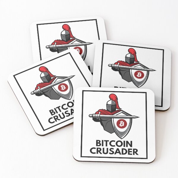 Item preview, Bitcoin Crusader  designed and sold by CryptoBeings.