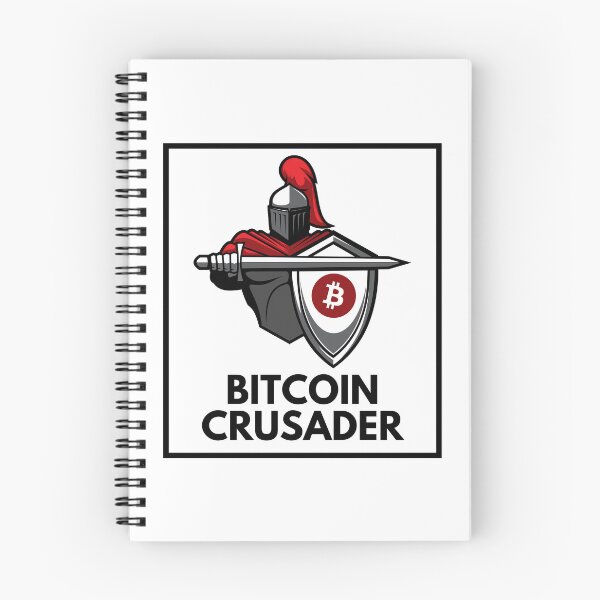 Item preview, Bitcoin Crusader designed and sold by CryptoBeings.