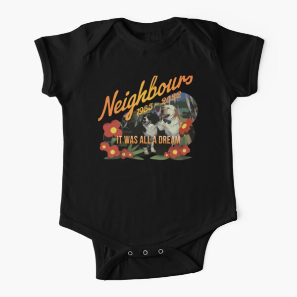 neighbours tv show ramsay street Short Sleeve Baby One-Piece
