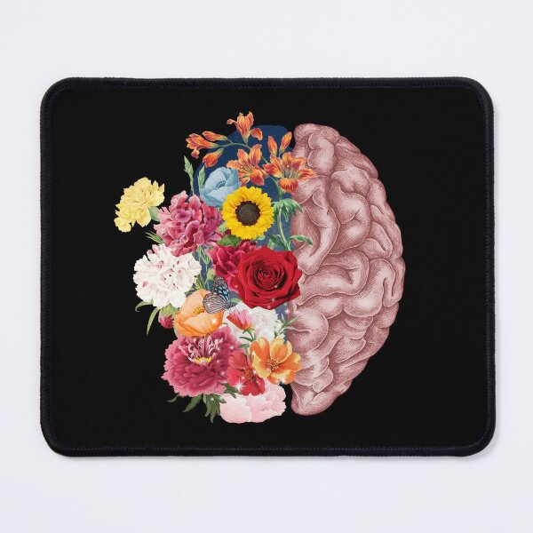 Item preview, Colorful flowers Brain Art Teacher Artist Painter teacher brain lover designed and sold by MoMasry.