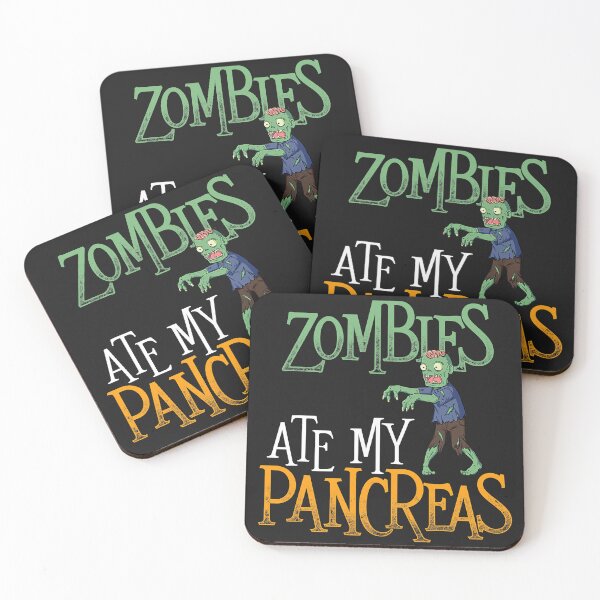 Item preview, Zombies Ate My Pancreas T1D Diabetic Diabetes Awareness designed and sold by AlbredaAE.