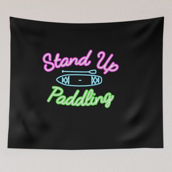 Item preview, STANDUP PADDLING RETRO STANDUP PADDLEBOARD DESIGN designed and sold by sobriowslen.