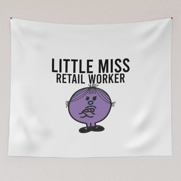 Item preview, Little Miss Retail Worker designed and sold by AbbieGregory.