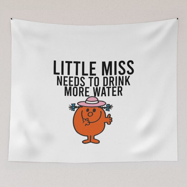 Item preview, Little Miss Needs to Drink More Water designed and sold by AbbieGregory.