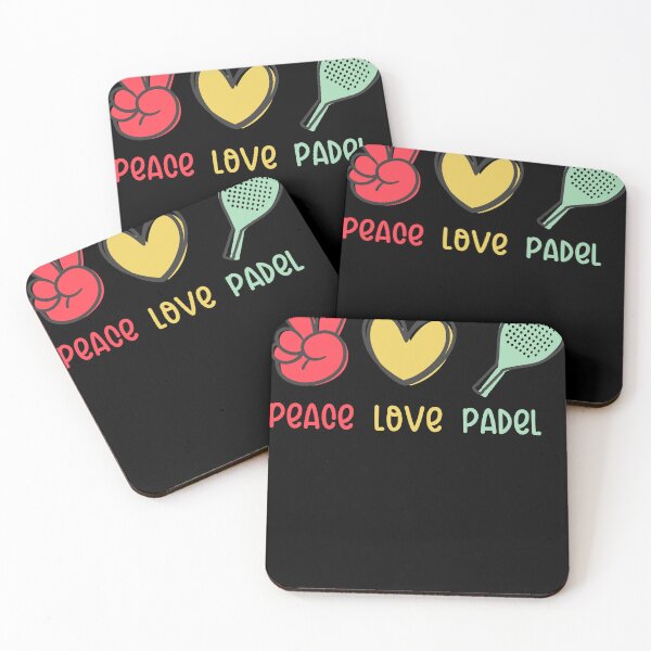 Item preview, Peace Love and Padel for padel players and fans designed and sold by Cedinho.