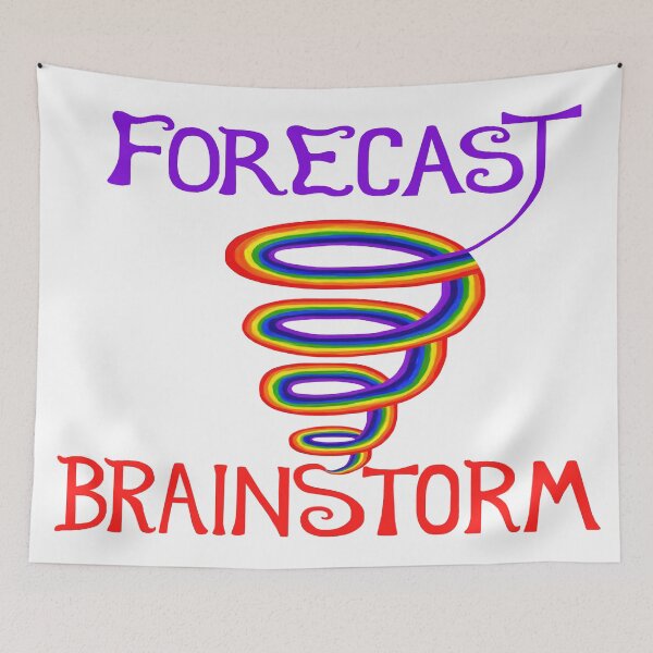 Item preview, Forecast: Rainbow Tornado Brainstorm designed and sold by Deborah Camp.