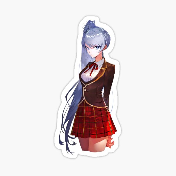 Item preview, Rwby Weiss Schnee Classic Sticker designed and sold by queenzoid.