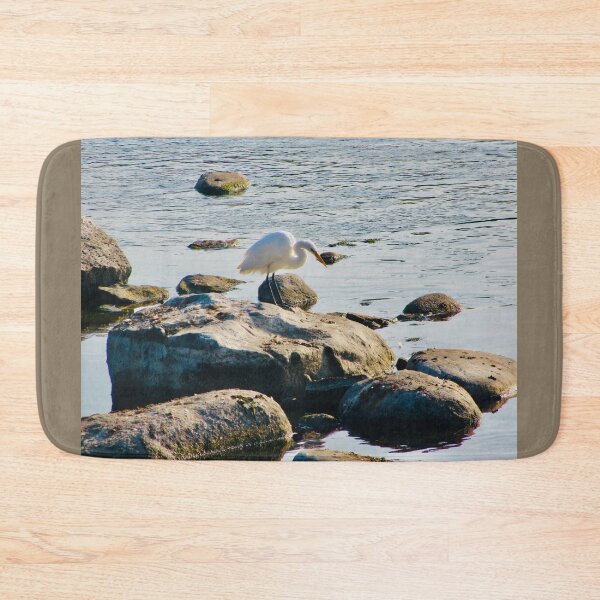 Item preview, Egret on the Rocks designed and sold by Shulie1.
