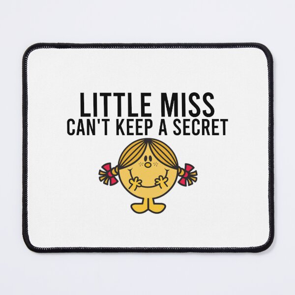 Item preview, Little Miss Can't Keep a Secret designed and sold by AbbieGregory.