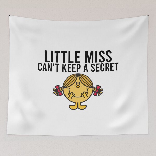 Item preview, Little Miss Can't Keep a Secret designed and sold by AbbieGregory.