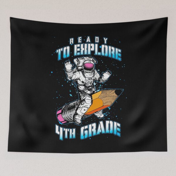 Item preview, Ready To Explore 4th Grade Astronaut Back To School Funny designed and sold by GrandeDuc.