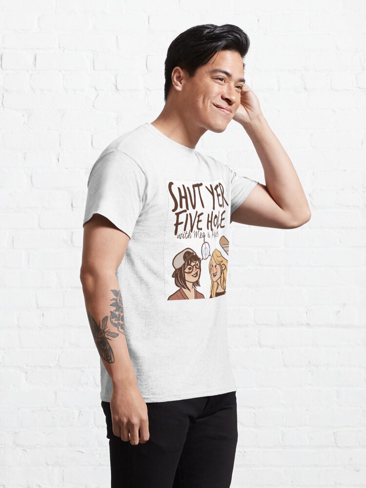 Alternate view of Shut Yer Five Hole Classic T-Shirt
