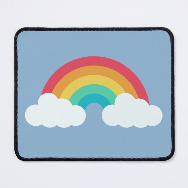 Item preview, Rainbow and clouds in sky design for kids, children and babies designed and sold by Opalaeo.