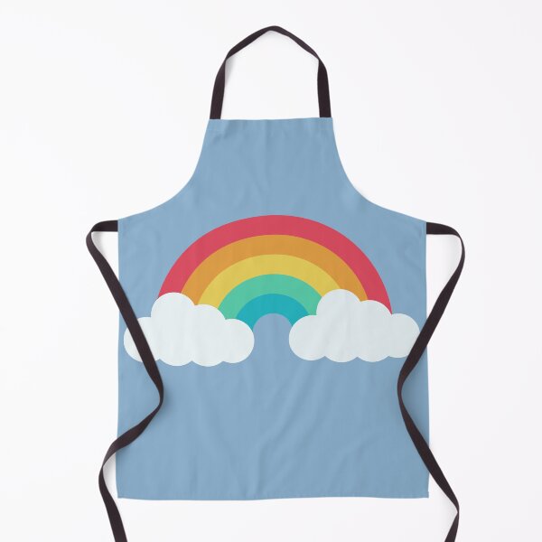 Item preview, Rainbow and clouds in sky design for kids, children and babies designed and sold by Opalaeo.