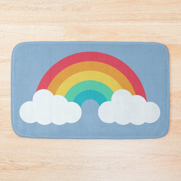 Item preview, Rainbow and clouds in sky design for kids, children and babies designed and sold by Opalaeo.