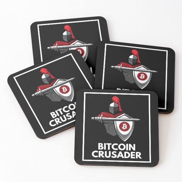 Item preview, Bitcoin Crusader  designed and sold by CryptoBeings.