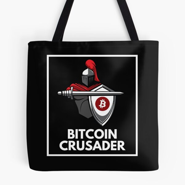 Item preview, Bitcoin Crusader  designed and sold by CryptoBeings.