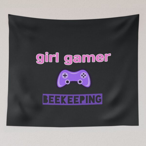 Item preview, girl gamer beekeeping  designed and sold by Itaxi.