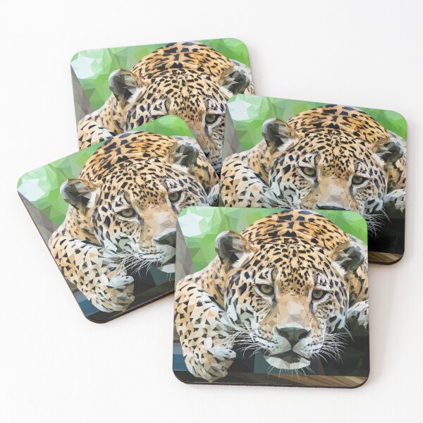 Item preview, Tessellations21 - Jaguar of the Achuar - VBK - VisionsByKaren designed and sold by VisionsByKaren.