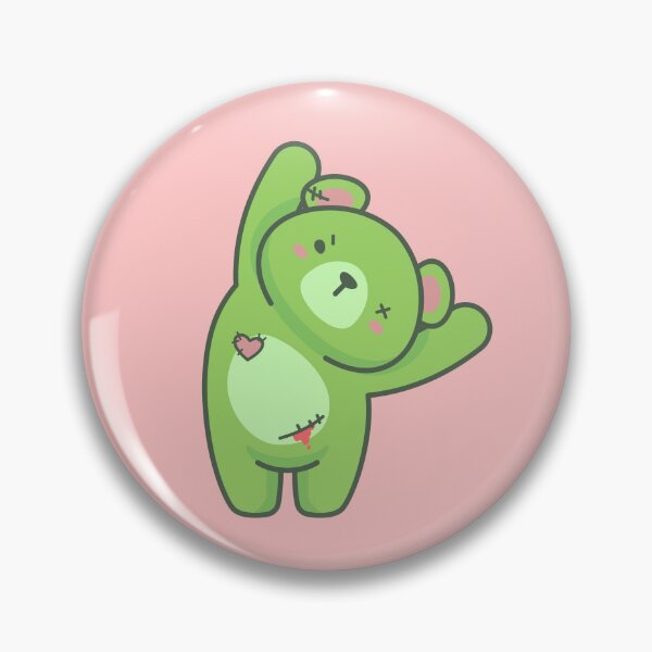 Item preview, scary zombie creepy kawaii teddy bear designed and sold by Preslava Genova.
