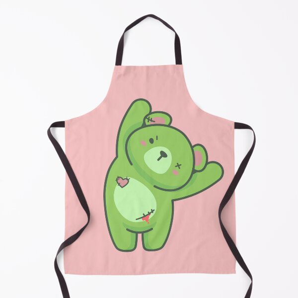 Item preview, scary zombie creepy kawaii teddy bear designed and sold by Preslava Genova.
