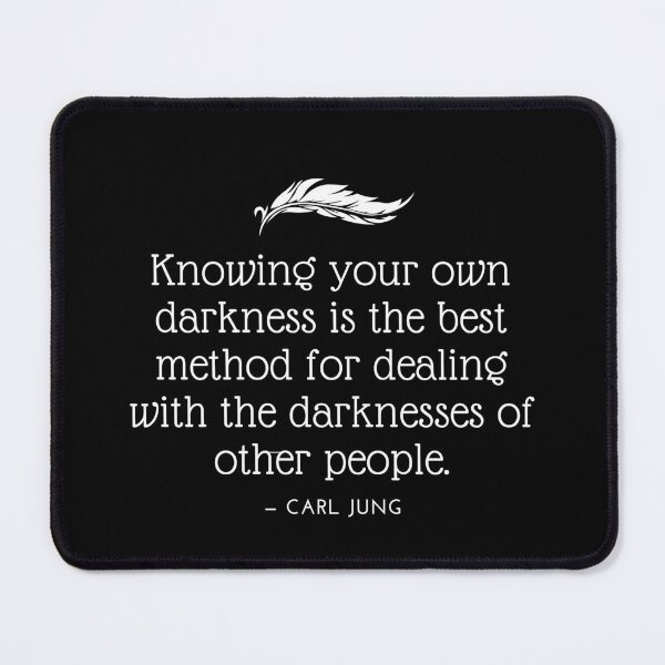 Item preview, Carl Jung Knowing Darkness designed and sold by NRealm.