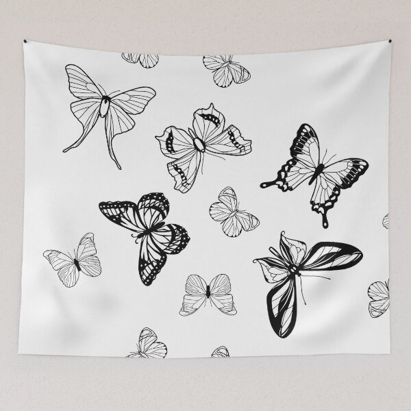 Item preview, Black openwork butterfly  designed and sold by ReflectedCrafts.