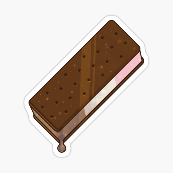 Ice Cream Sandwich Sticker