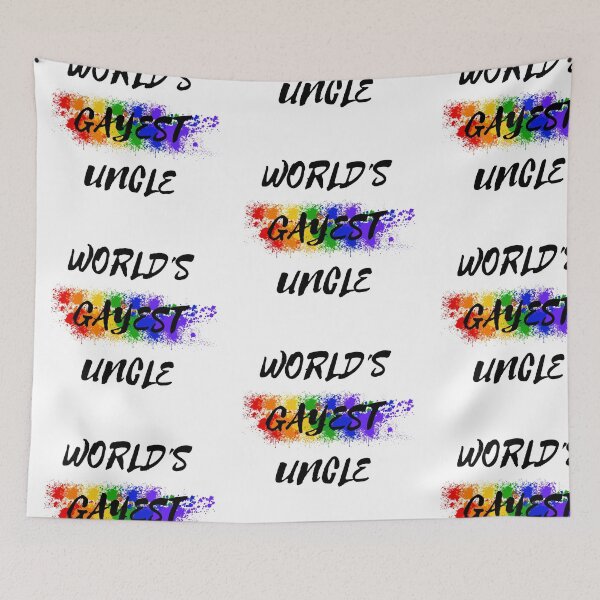 Item preview, World's Gayest Uncle designed and sold by LuckyKermit.