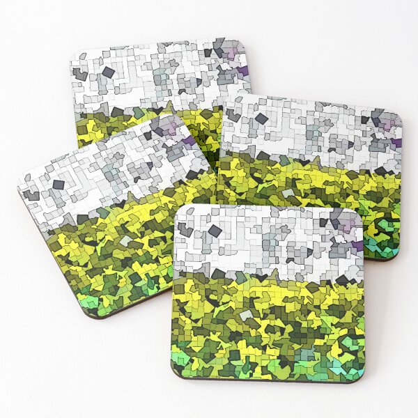 Item preview, cubist flowerfield designed and sold by Fuzzyart1977.