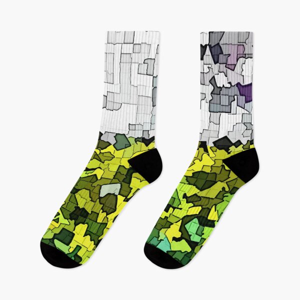 Item preview, cubist flowerfield designed and sold by Fuzzyart1977.