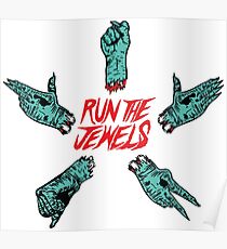 Run The Jewels - Rock, Paper, Scissors, Fist, Pistol Poster